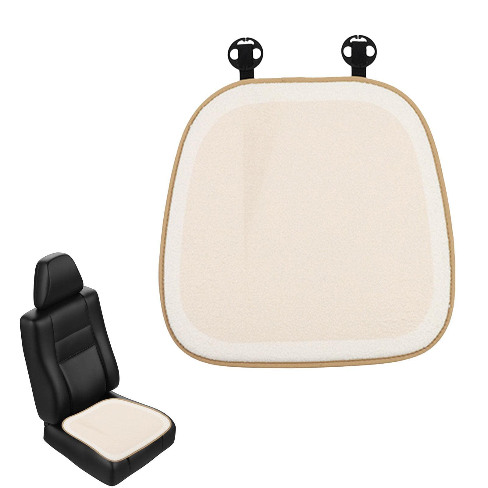 Cojín de Asiento para automóvil - Cojín de Asiento Transpirable para automóvil - Cojín de Asiento del Conductor Que Incluye cojín Delantero, cojín, Almohada, Adecuado para Todas Las Estaciones
