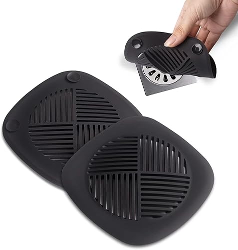 Cubierta de drenaje de ducha de silicona duradera de 5.5 pulgadas, protector de drenaje de tapón de drenaje para cocina, bañera, baño, accesorios de