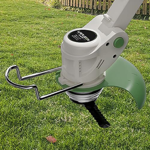Jwdj Tagliabordi a Batteria Decespugliatore a Batteria Decespugliatore Multifunzione con 2 Batterie Testata Regolabile E Maniglia Telescopica per Rifilare Il Prato, Erba da Taglio - 2