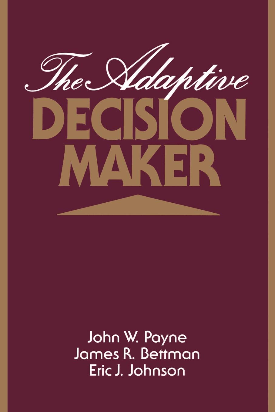 The Adaptive Decision Maker