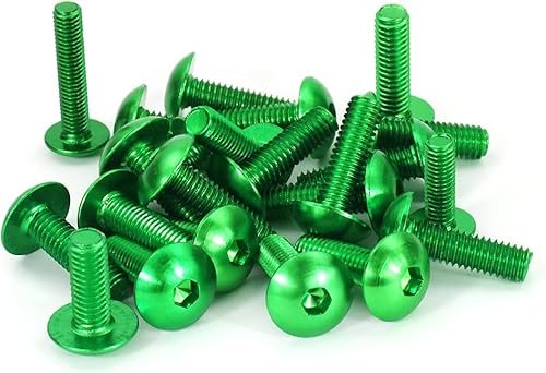 Miniatura 3 de Kits universales de pernos de carenado de motocicleta  apto para CRF-R, YZ, NINJAZX, GSXDRZ Series  Tornillos de bicicleta deportiva, arandelas,