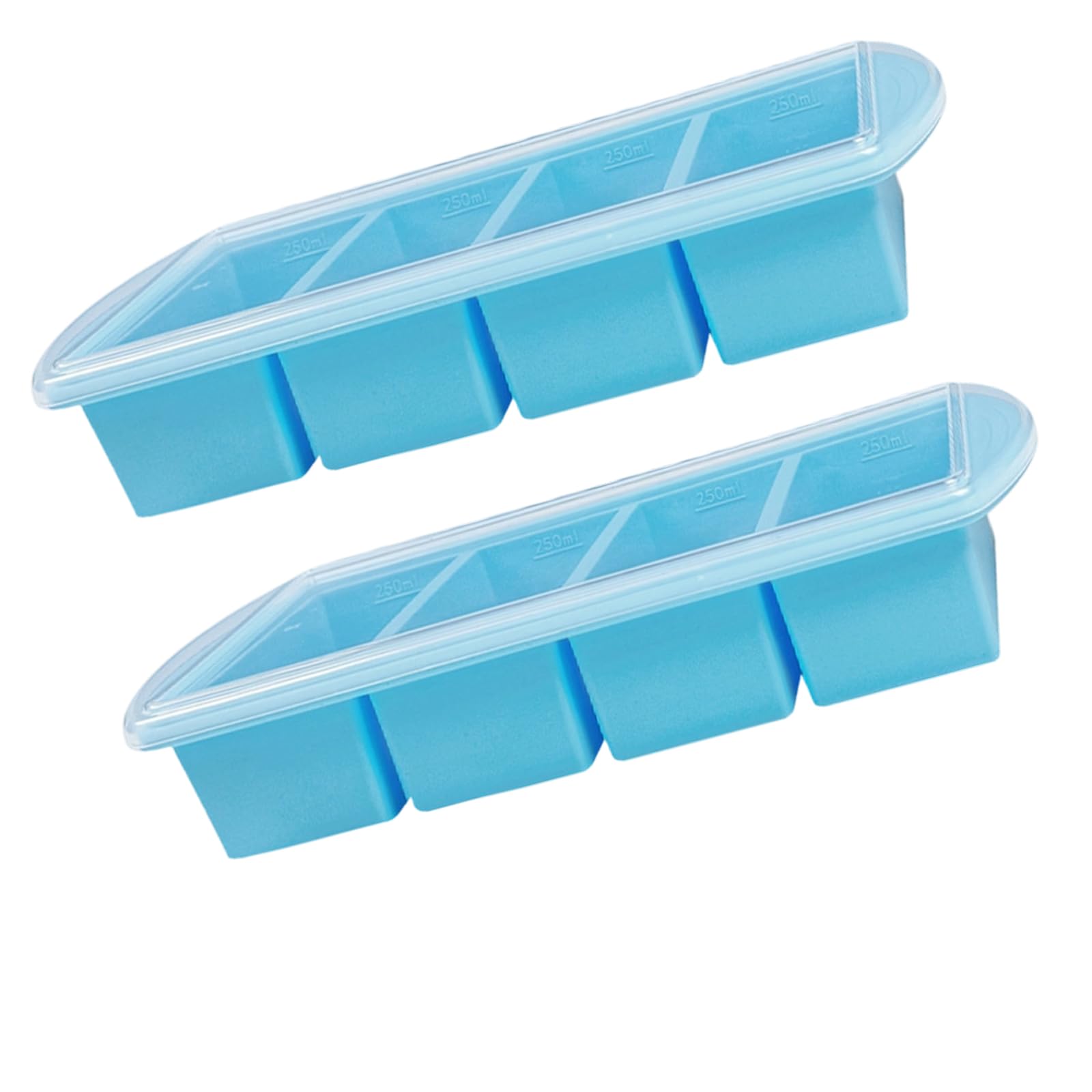 Molde multiusos de silicona y alambre, incluye cubierta para varios alimentos congelados, preparaciones culinarias, molde de cubitos de hielo para sopas