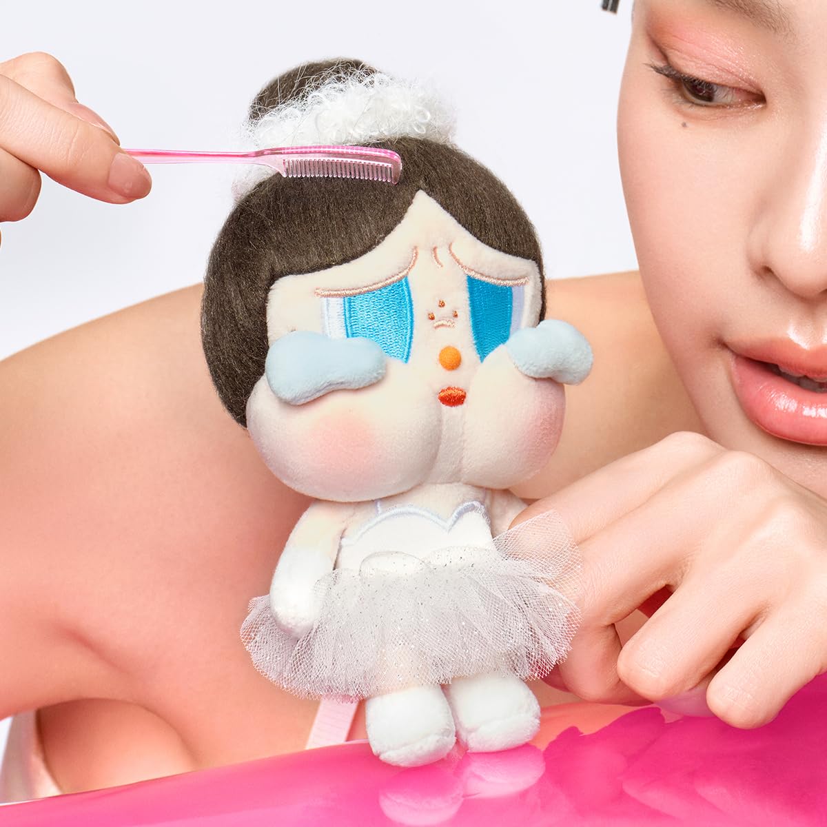 Amazon.co.jp: POP MART CRYBABY SHINY SHINY シリーズぬいぐるみ