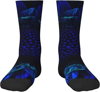 PIÙ VENDUTO Calzini in pelle di coccodrillo regalo trendy personalizzato regalo vacanza personalizzato modello donna uomo personalizzato serpente alligatore rettile verde - Italia