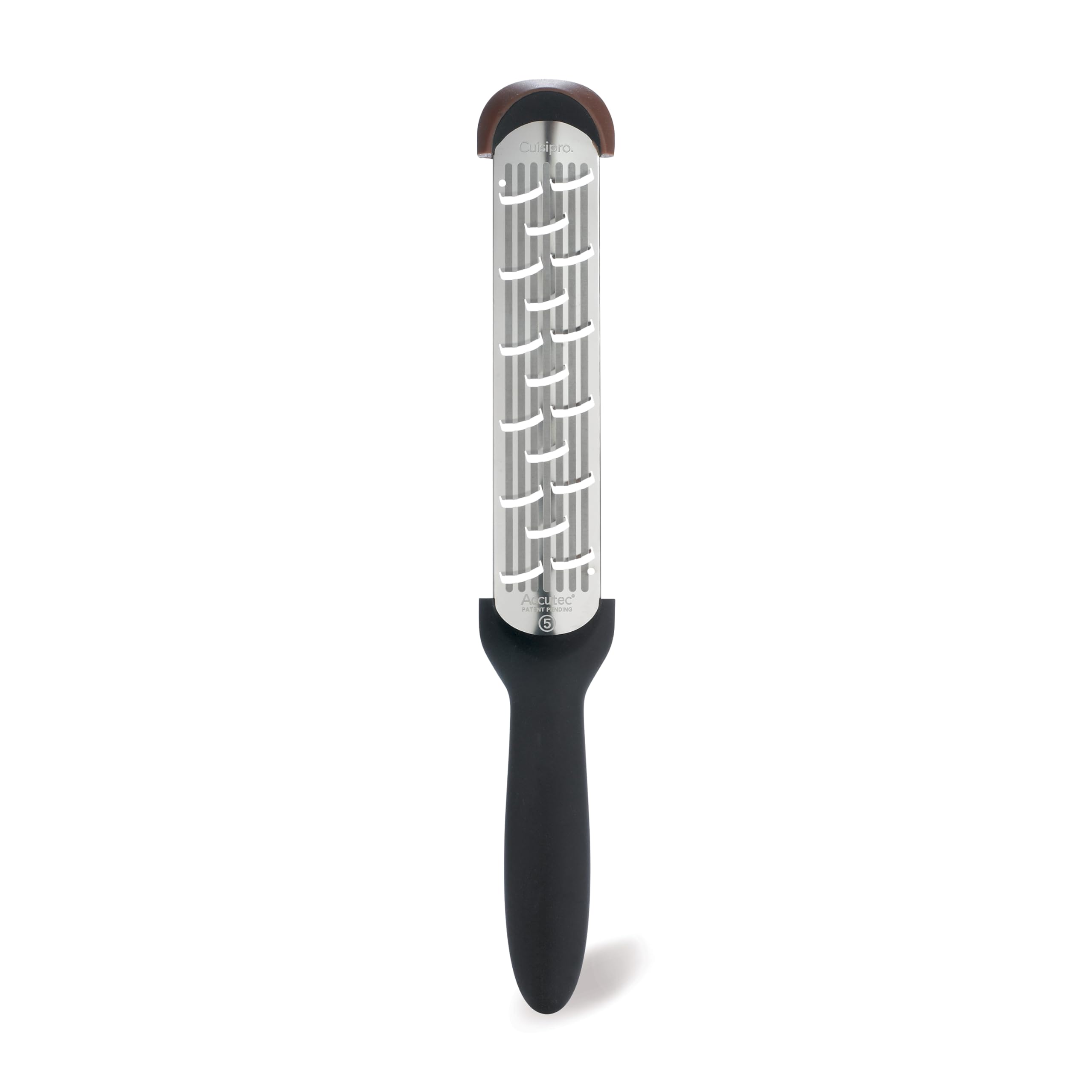 Cuisipro Shaver Rasp, Grater, Stainless Steel, Ideal for Citrus Zest, Parmesan, Garlic, Nutmeg, Cinnamon
