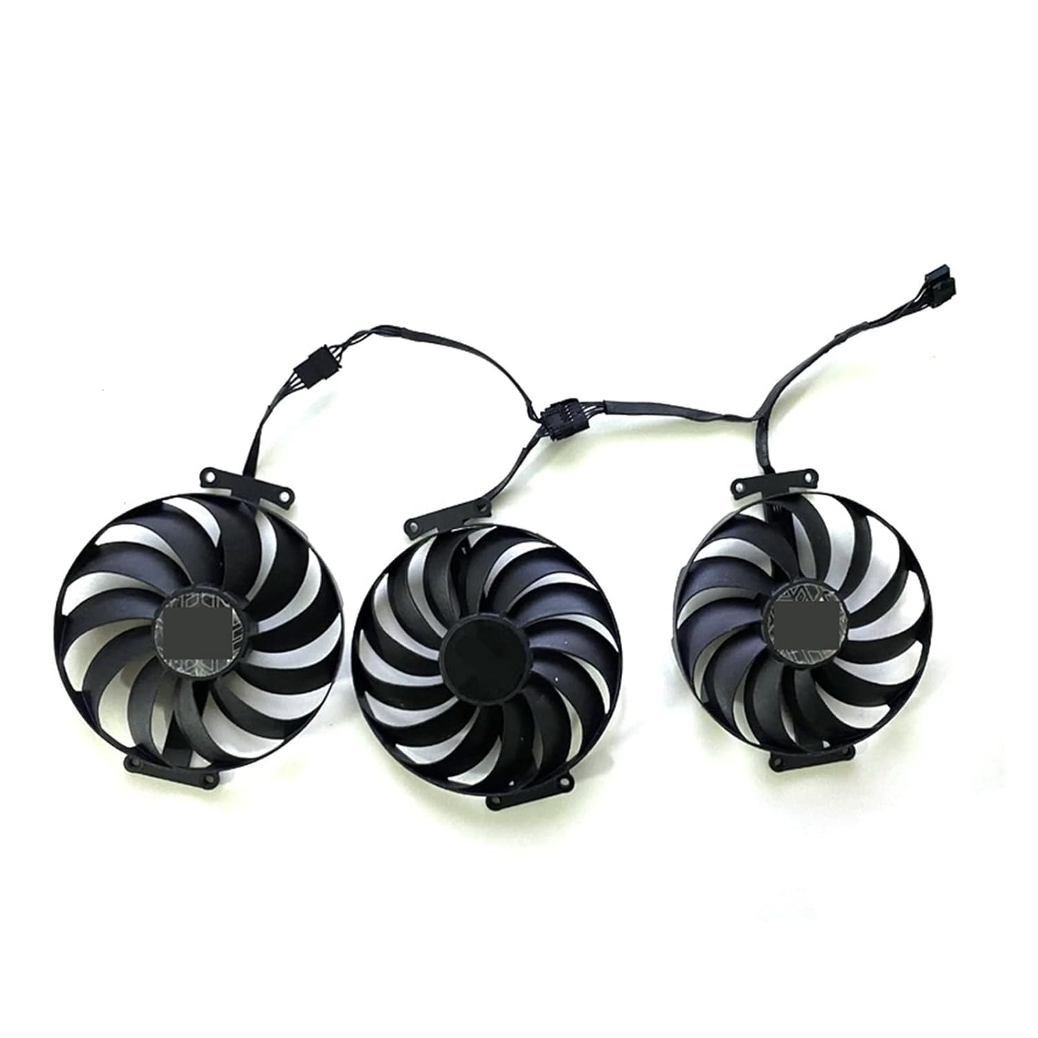 Youngran 95mm CF1010U12S T129215SU 4PIN Radeon RX 6700 GPU Fan Compatible for ASUS TUF Gaming Radeon RX 6700 6800 6900 XT OC Edition Graphics Video Leisurely (Blade Color : 1Lot)