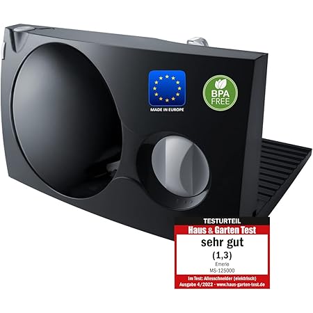 ritter E 16 duo plus Elektrikli salam sosis gıda dilimleyici (extra pürüzsüz bıç