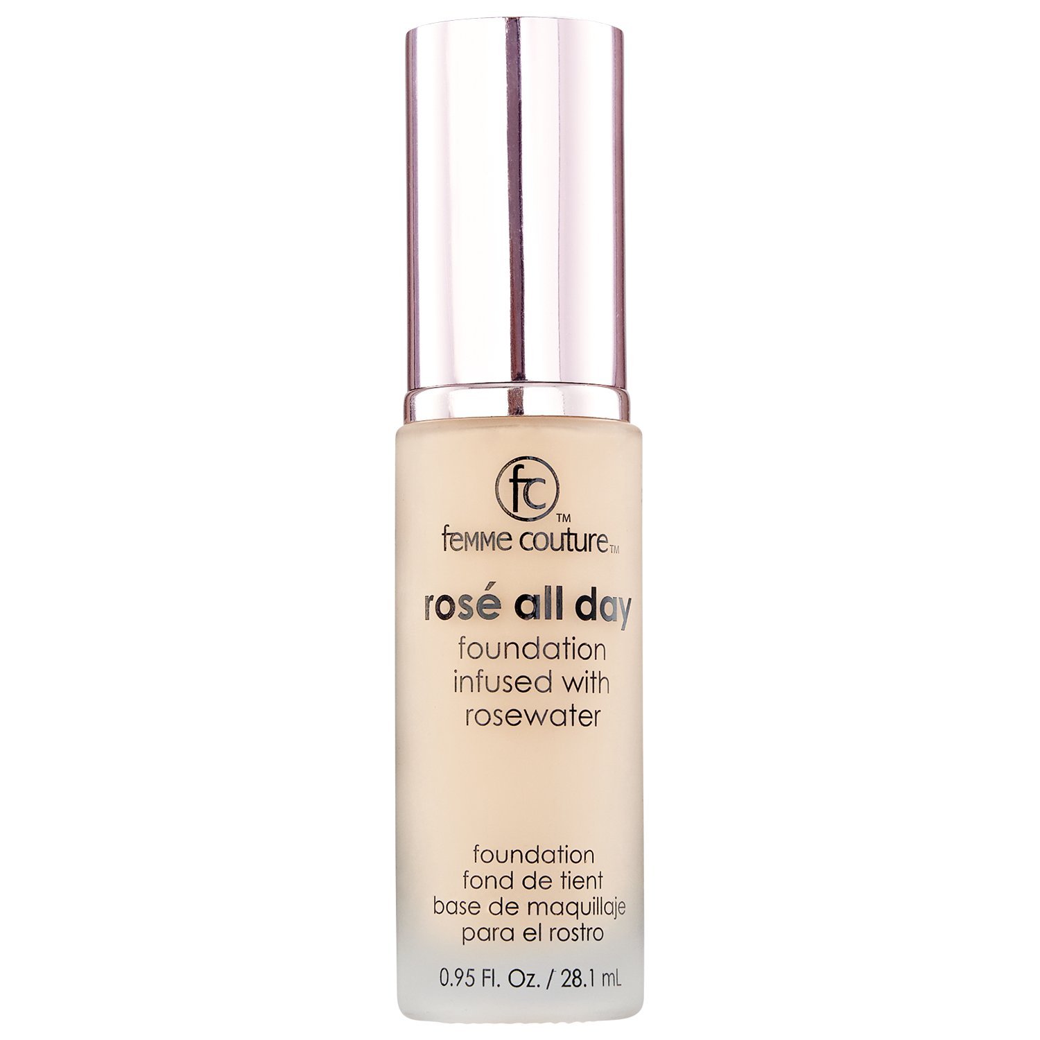 Femme Couture Rose All Day Foundation Ivory Ivory