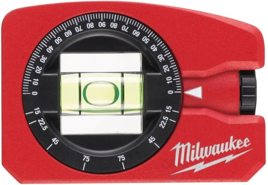 Milwaukee 4932459597 932459597 Magnetic Pocket Level 7.8cm, Red