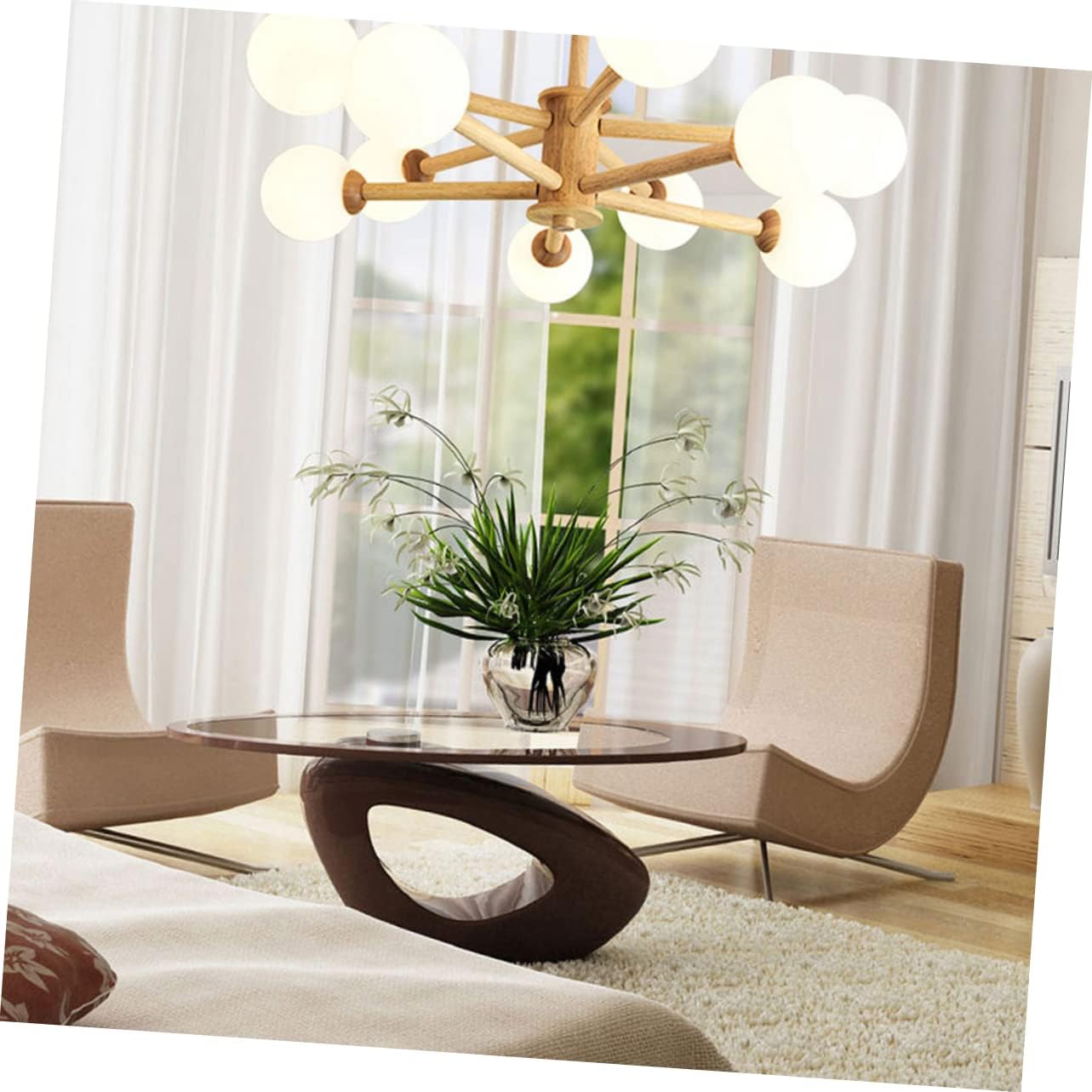 Gadpiparty Small Vintage Lamp Shade Ceiling Cover Compatible Frosted Fixture for Chandeliers and Bedside Lighting Decor Replacement