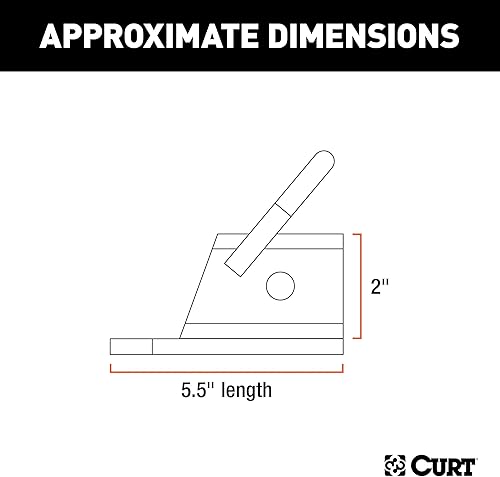 Miniatura 3 de Adaptador lengüeta atornillable CURT 45006