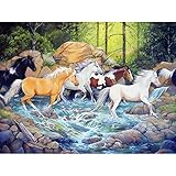 Cobble Hill The Horse Crossing Jigsaw Puzzle, 400-Piece Family Puzzle