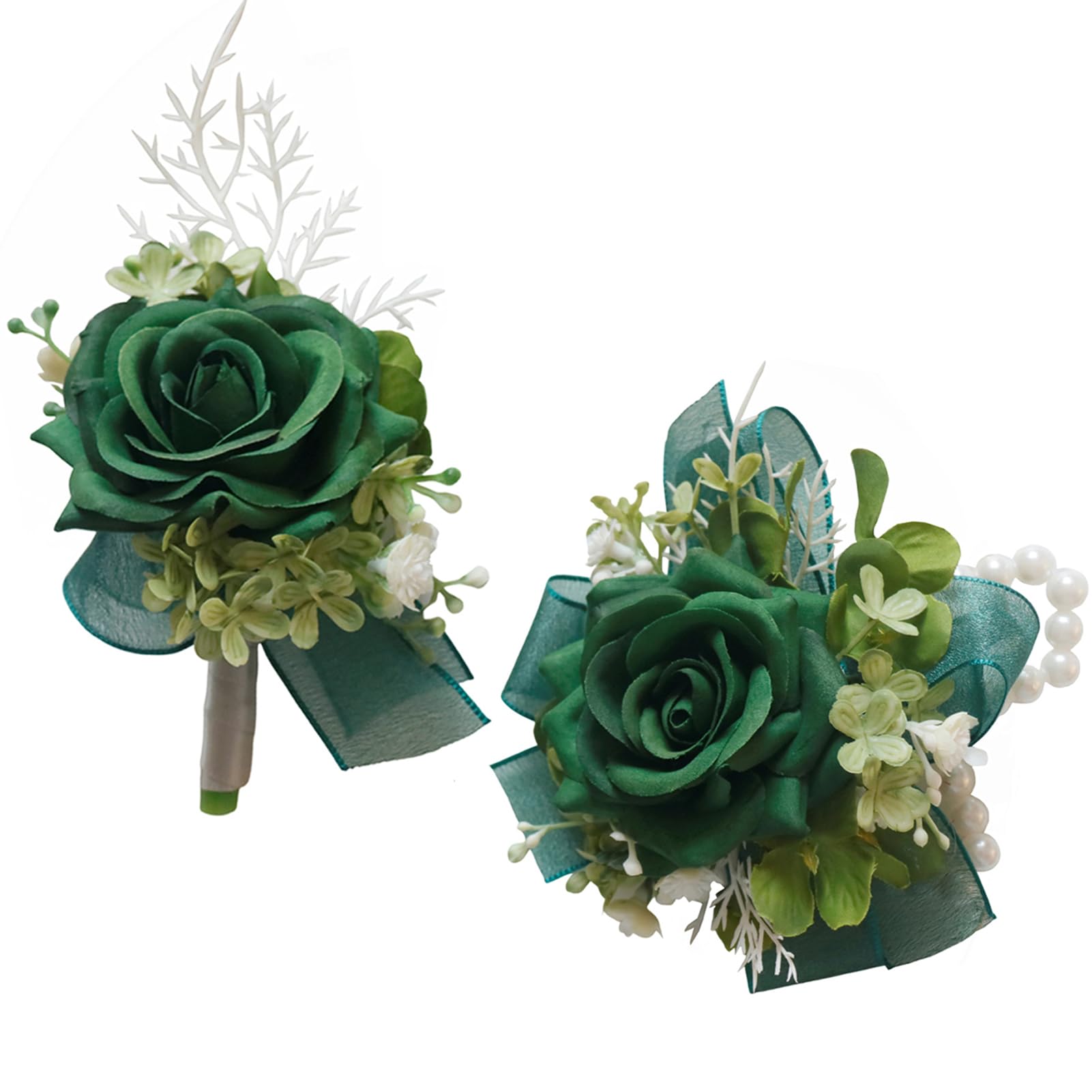 green emerald velvet dress Amazon.com: MAFELOE Corsage and Boutonniere Set for Wedding Prom Party  Homecoming Celebration Artificial Flower Accessories Suit Decor 2 Pieces