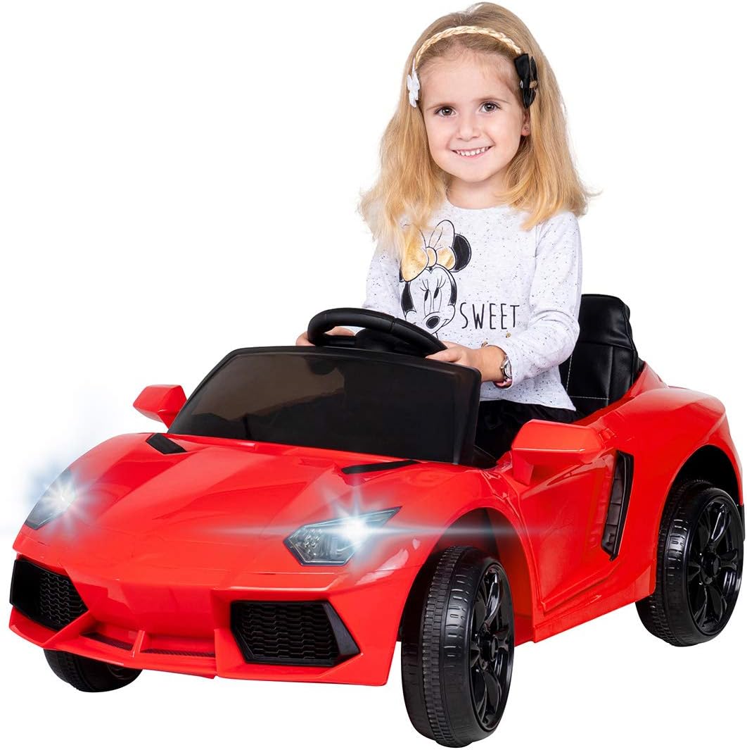 Actionbikes Motors Kinder Elektroauto Super Sport | 2,4 Ghz Fernbedienung – 1 Person Kunstledersitz … Actionbikes Motors Kinder Elektroauto Super Sport | 2,4 Ghz Fernbedienung – 1 Person Kunstledersitz …