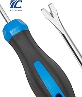 Vista 3 de ROTATION Tack Lifter U Tip Nail Puller Upholstery Staple Remover Tool for Furniture, Auto