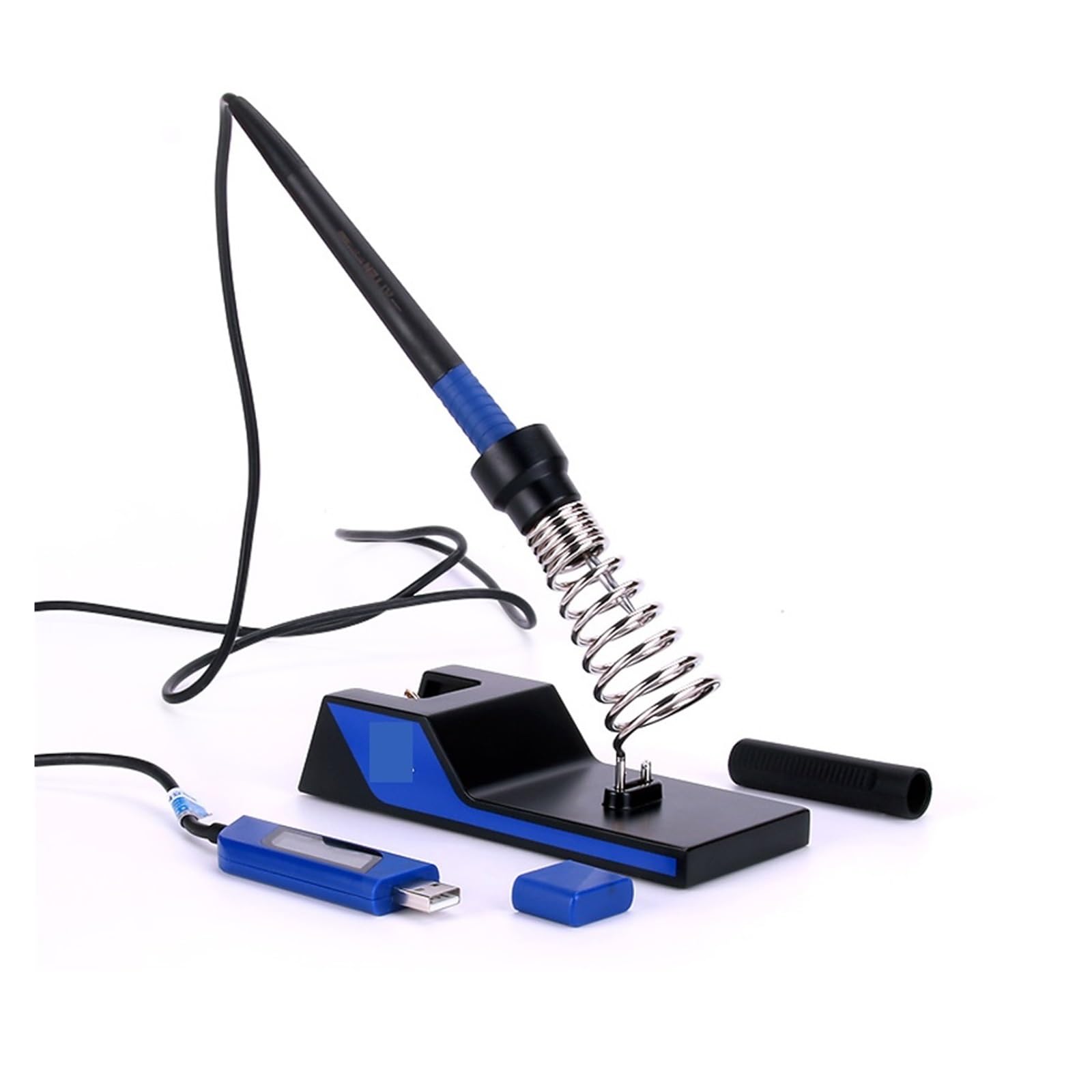 Stacja lutownicza, Przenośna lutownica USB GT-2010, cyfrowy wyświetlacz LED 5V 2A
