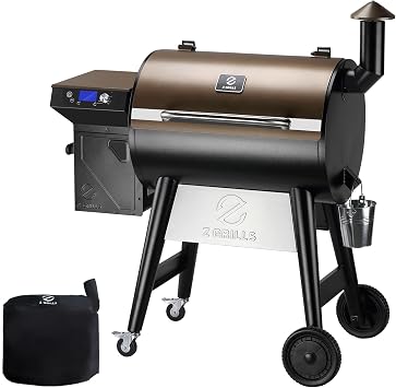Z GRILLS 7002C Outdoor BBQ Grill, 697 sq in, PID 3.0