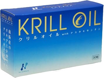 New Science Krill Oil, Astaxanthin, Phosphor Lipid Bonded Omega 3, Pack of 30