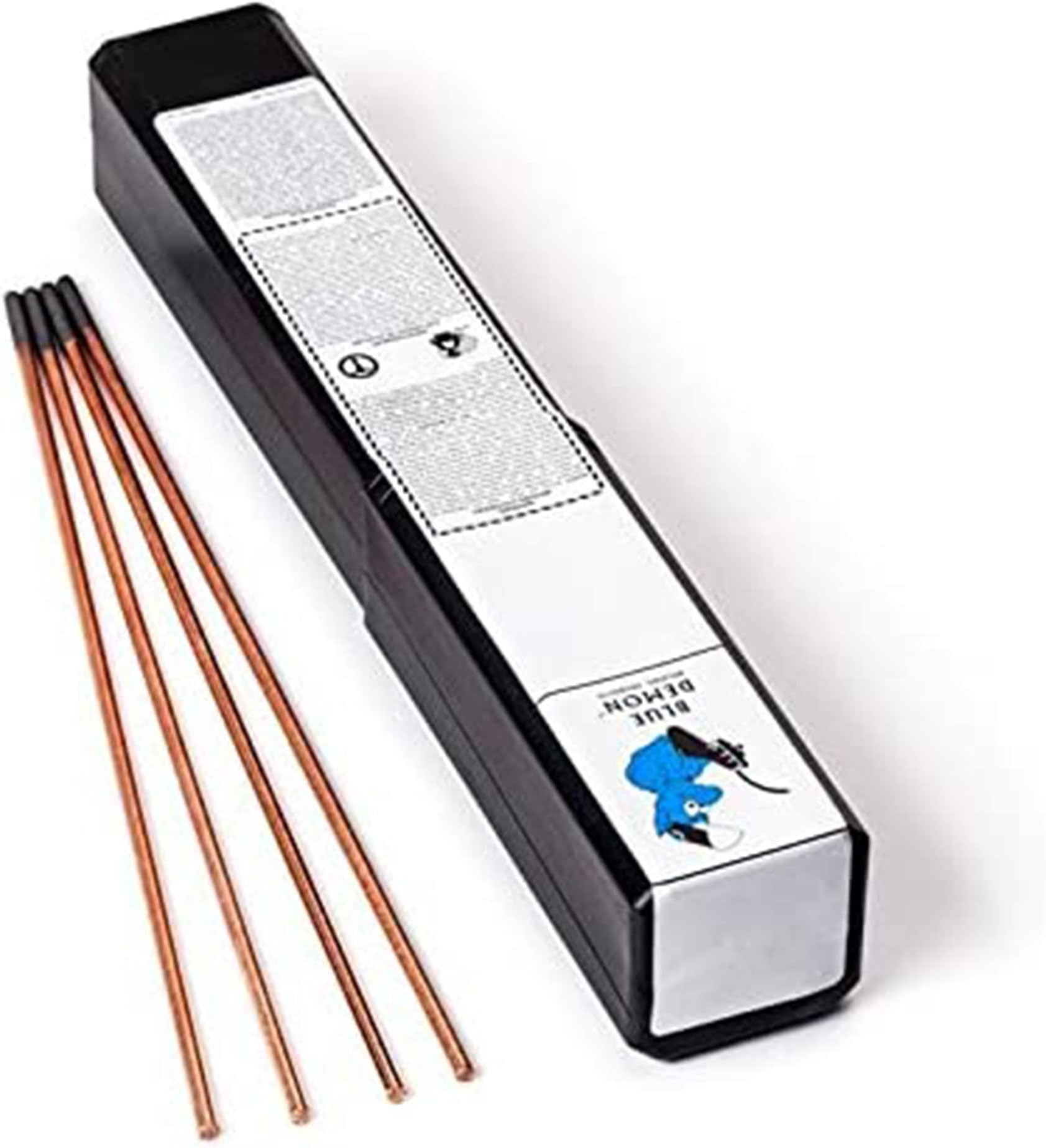 Blue Demon ACGE-CC X 3/16-Inch X 12-Inch Copper Coated Gouging Carbon, 100-Piece