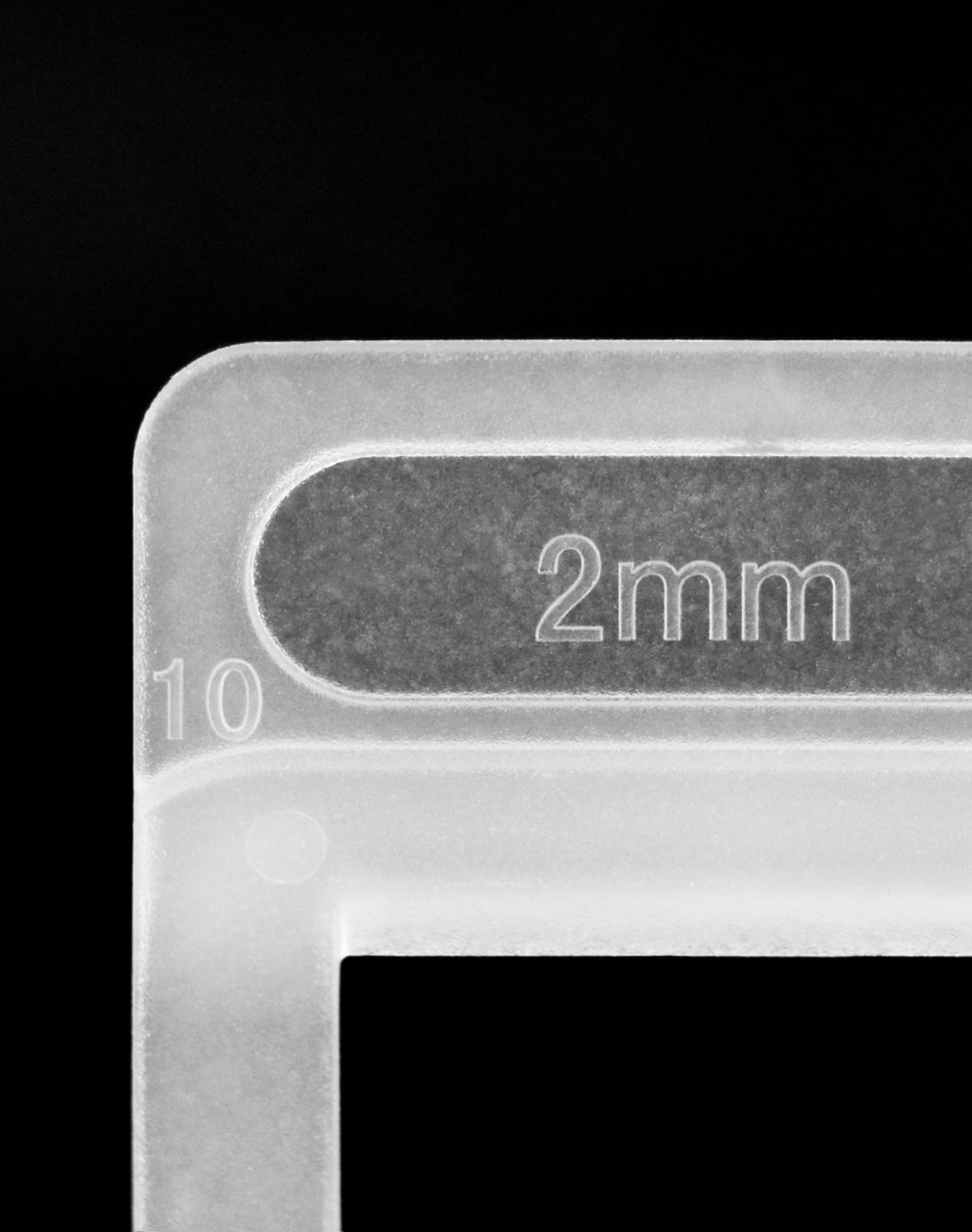 QWORK Zestaw 200 uchwytów do poziomowania płytek 2 mm, uchwyty ułatwiające układanie płytek o wysokości 3-12 mm
