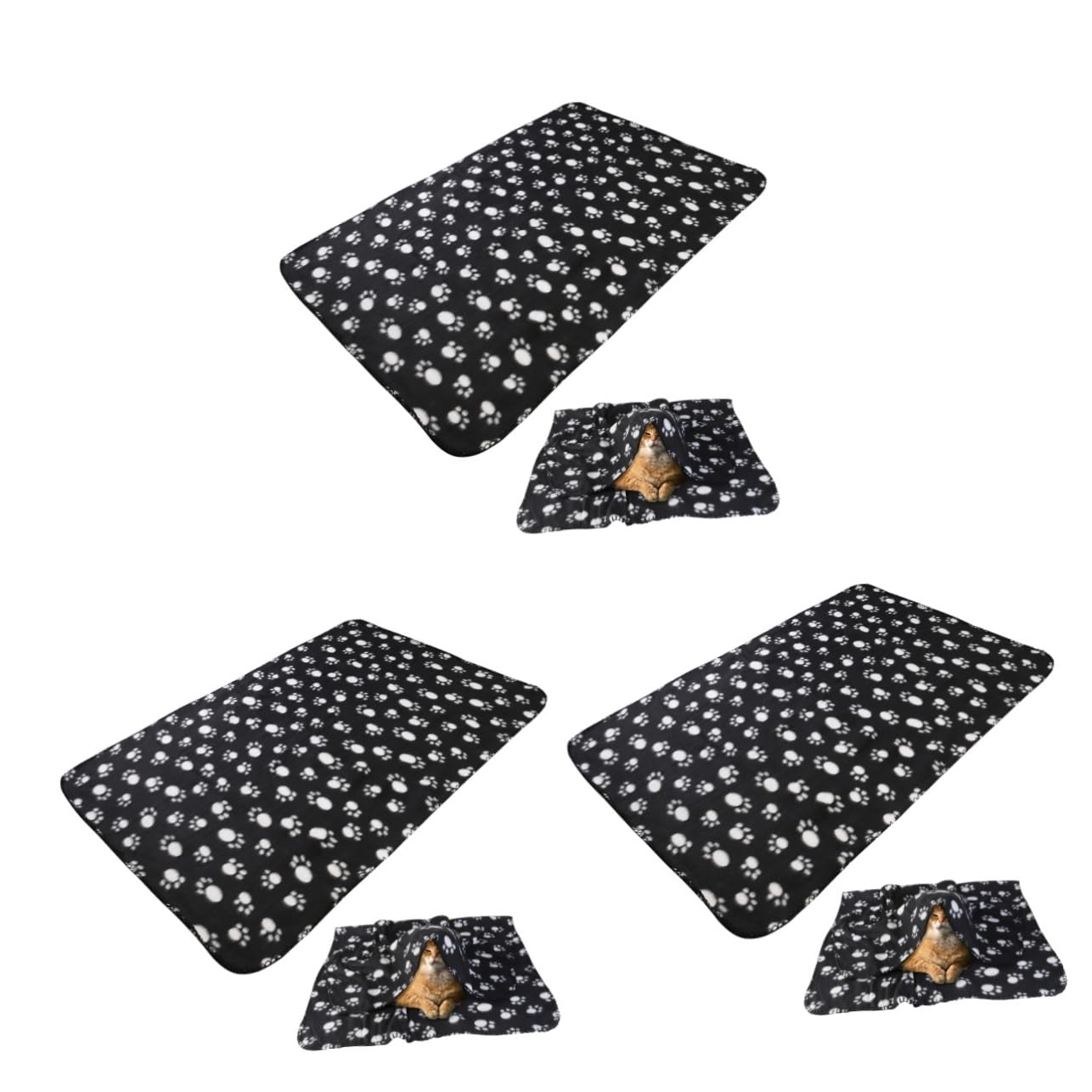 Tapis et couverture fleece pour chiens pour voiture et maison protection siège