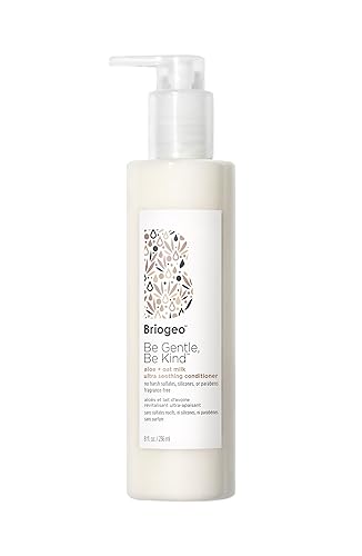 Briogeo Be Gentle, Be Kind Aloe + Oat Milk Acondicionador ultra relajante, Acondicionador hipoalergénico y aprobado por dermatólogos, sin fragancia,
