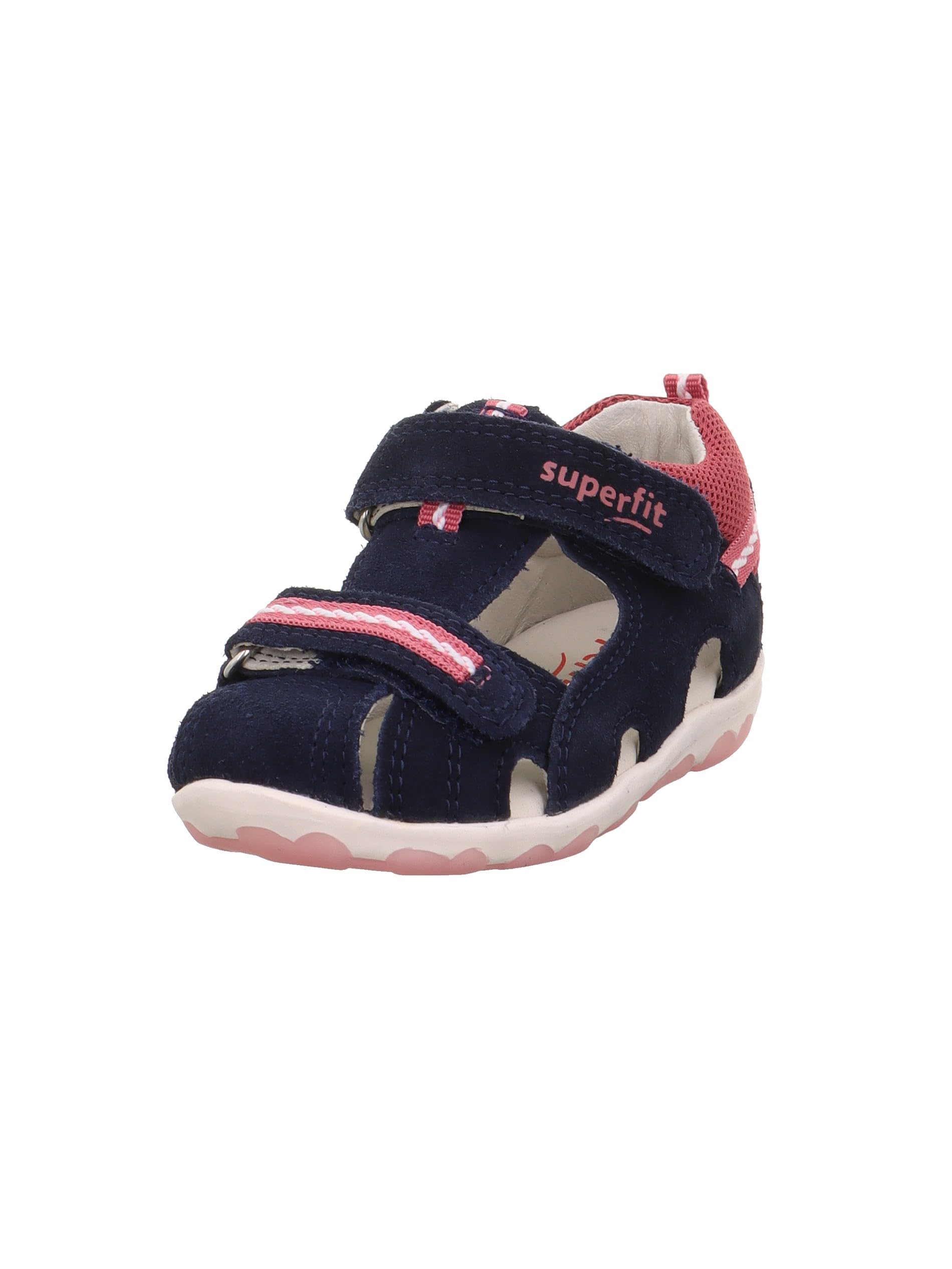 Superfit Fanni Sandals, Blue/Pink 8010, 22 EU, Blue Pink 8010, 5 UK Child