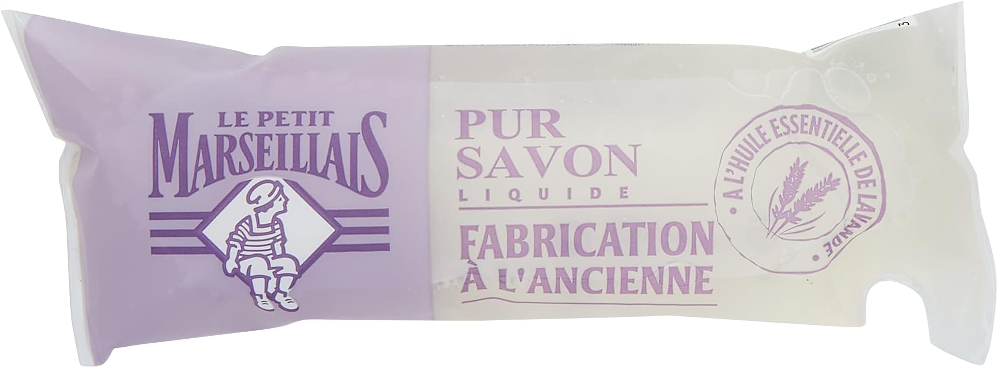 Le Petit MarseillaisPure Soap Refill Bag Nourishing Hand Soap with Lavender Essential Oil, 250ml
