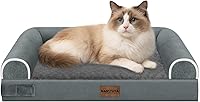 Vista 57 de Cama grande para perros ortopédica lavable: camas con almohada XL para perros grandes, sofá de espuma viscoelástica, impermeable, funda extraíble