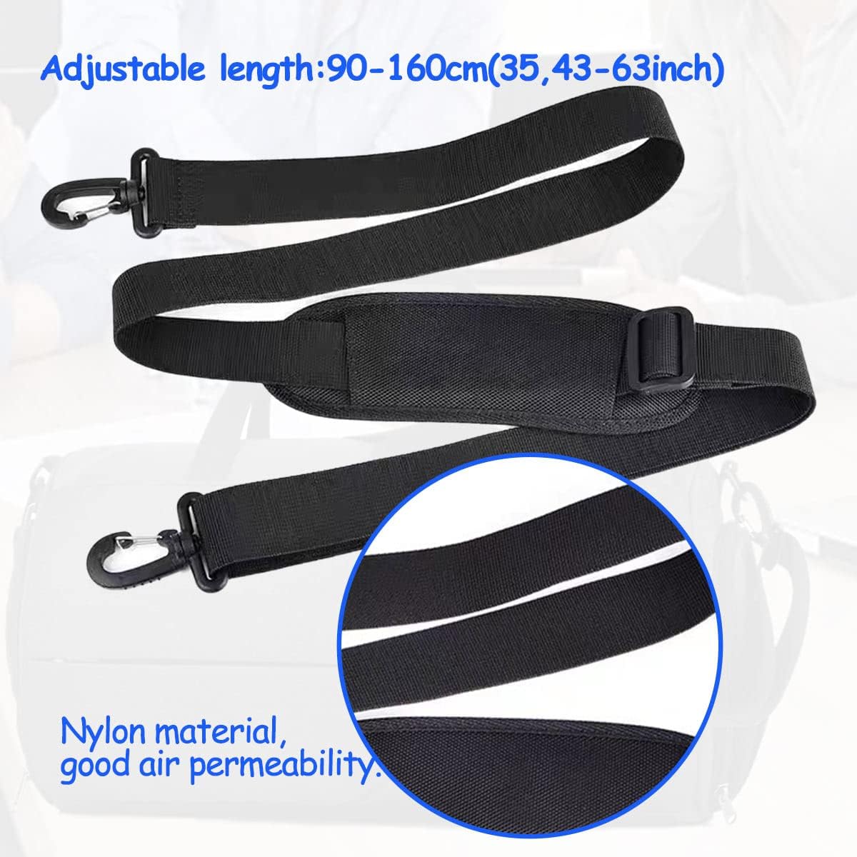 Uposao Cinghia Tracolla Regolabile in Pelle 105-120cm Cinturino in di Ricambio per Borsa A Tracolla con Ganci Girevoli in Metallo per Crossbody Borsa A Tracolla per Borsetta Uposao Cinghia Tracolla Regolabile in Pelle 105-120cm Cinturino in di Ricambio per Borsa A Tracolla con Ganci Girevoli in Metallo per Crossbody Borsa A Tracolla per Borsetta