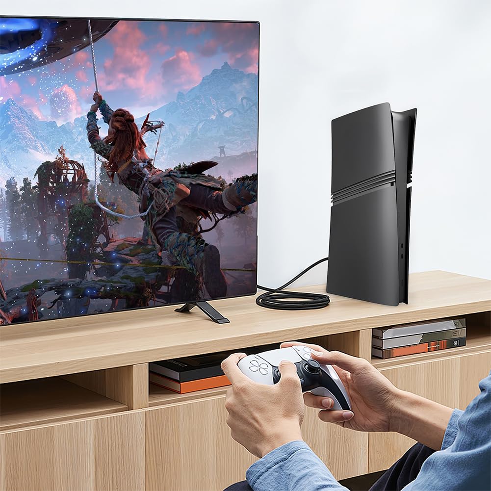 Płyta czołowa do PS5 Pro Playstation 5 Pro / konsoli cyfrowej, zamiennik twardej obudowy ABS do konsoli PS5 Pro