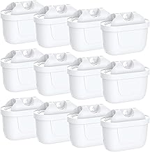 12 Pack of Water Filter Cartridges -Filter Cartridges Compatible with Brita Maxtra+, Brita Style, Merella Cool, Mavea Elemaris XL,Flow Water Tank