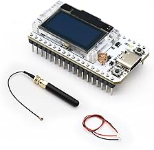 APKLVSR LoRa ESP Entwicklungsplatine,LoRa V3 Meshtastic Board mit OLED Display und Antenne USB C Dual-Core IOT Board 240MHz Bluetooth WiFi Modul 863 928MHz für Arduino