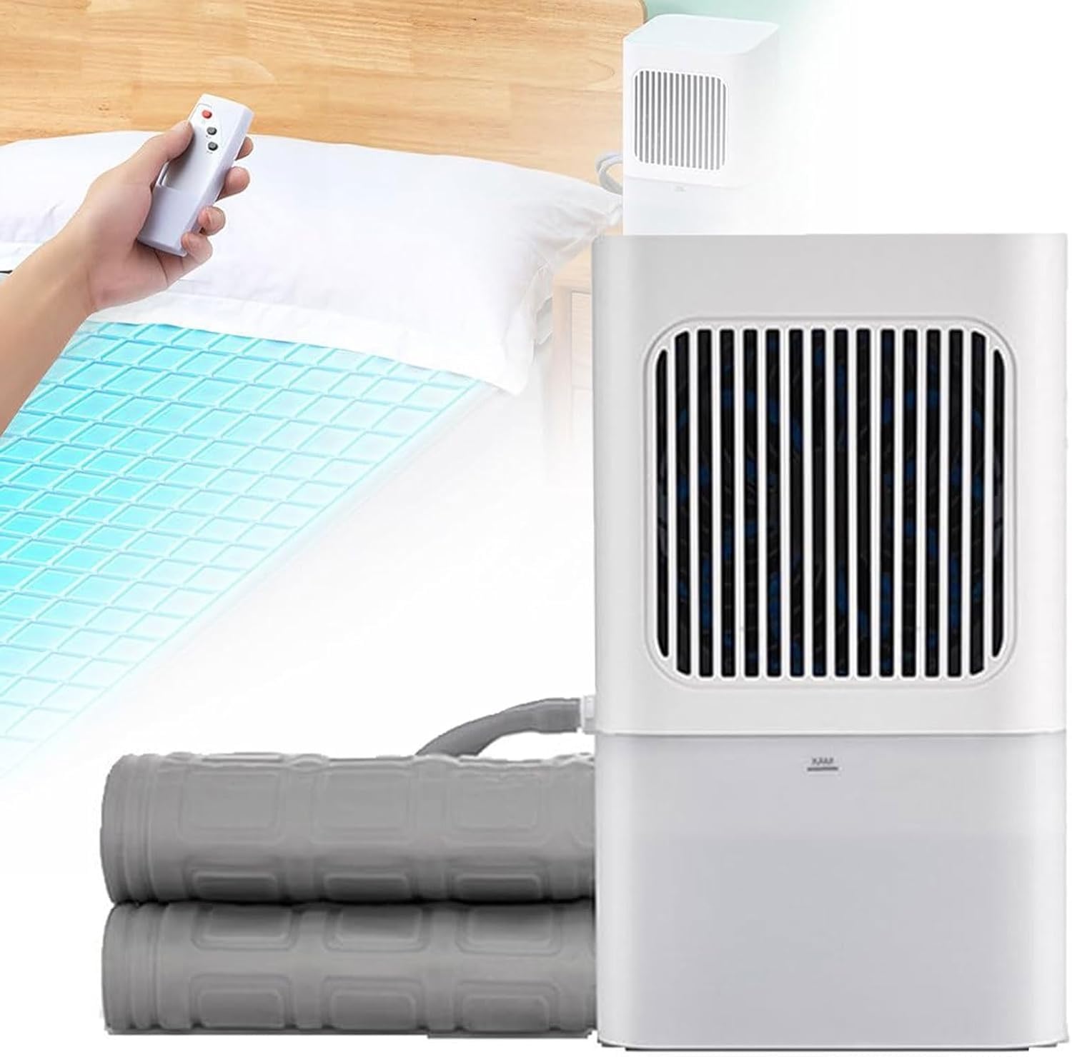 Huington One Color Water-Cooled Mattress Pad With Remote Control