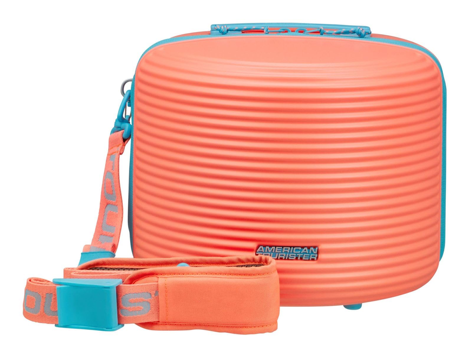 American Tourister Kosmetiktasche Rollio Beauty Case Coral/Blue Koralle