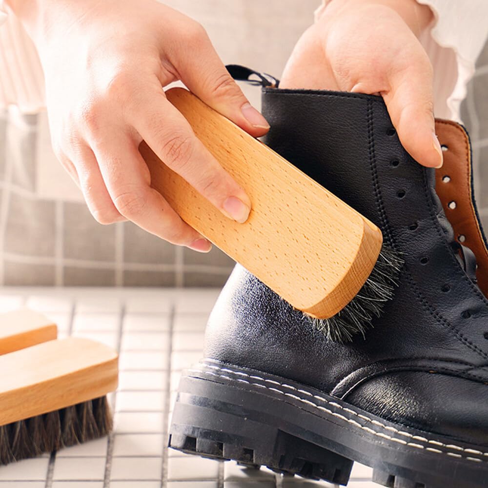 Set Spazzole Per Scarpe FEMONGY - 5 Pezzi Per Pulizia E Lucidatura - Foto 10