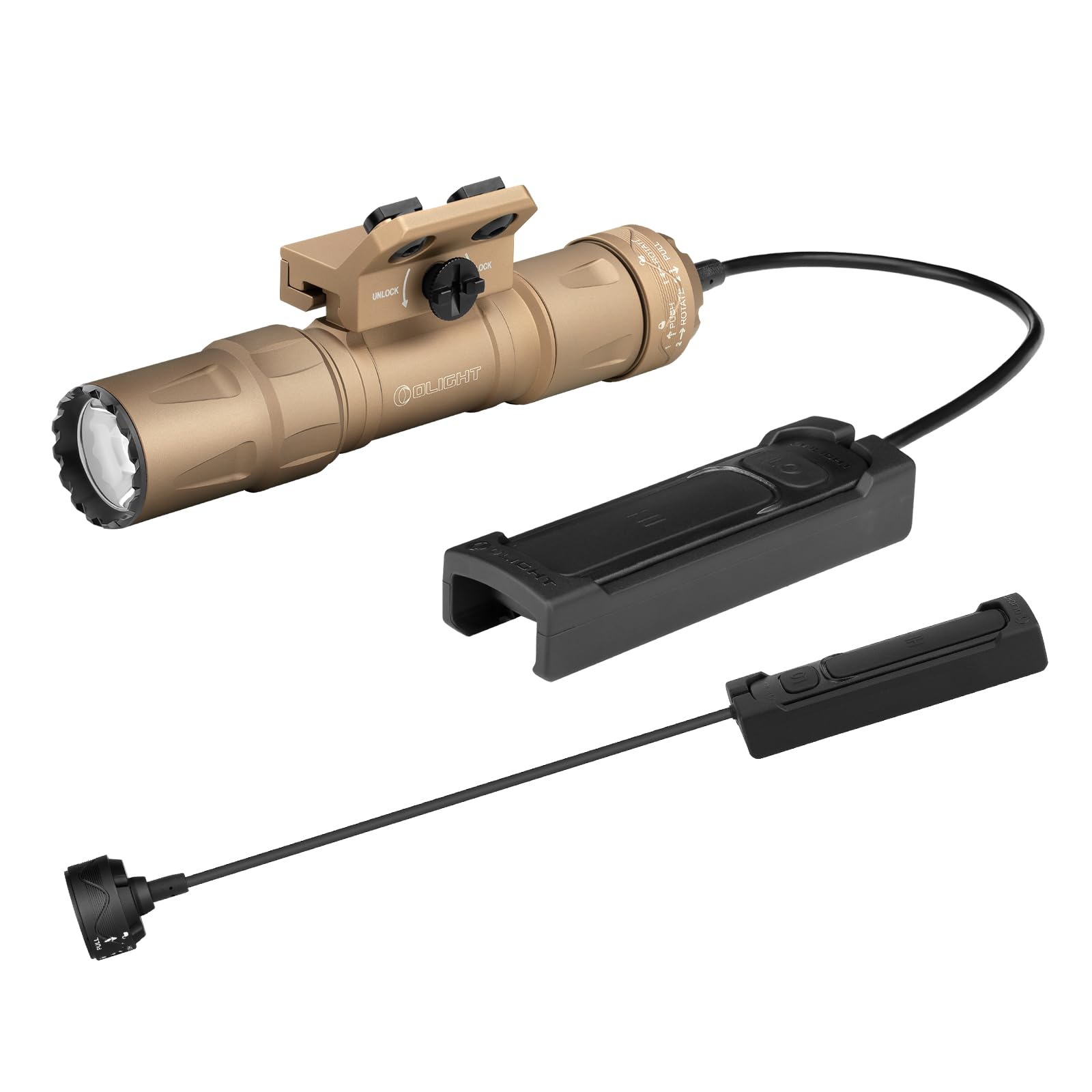 Amazon.com: OLIGHT Odin S 1500 Lumens MLOK Rail Mounted