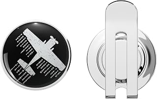 Airplane Pilot Phonetic Alphabet Gift Golf Hat Clip with Magnetic Ball Marker