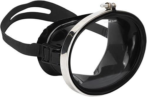 Miniatura 2 de Máscara de buceo, gafas de buceo, gafas de esnórquel antivaho HD para natación y esnórquel, cubierta facial de PVC, máscara de natación de forma