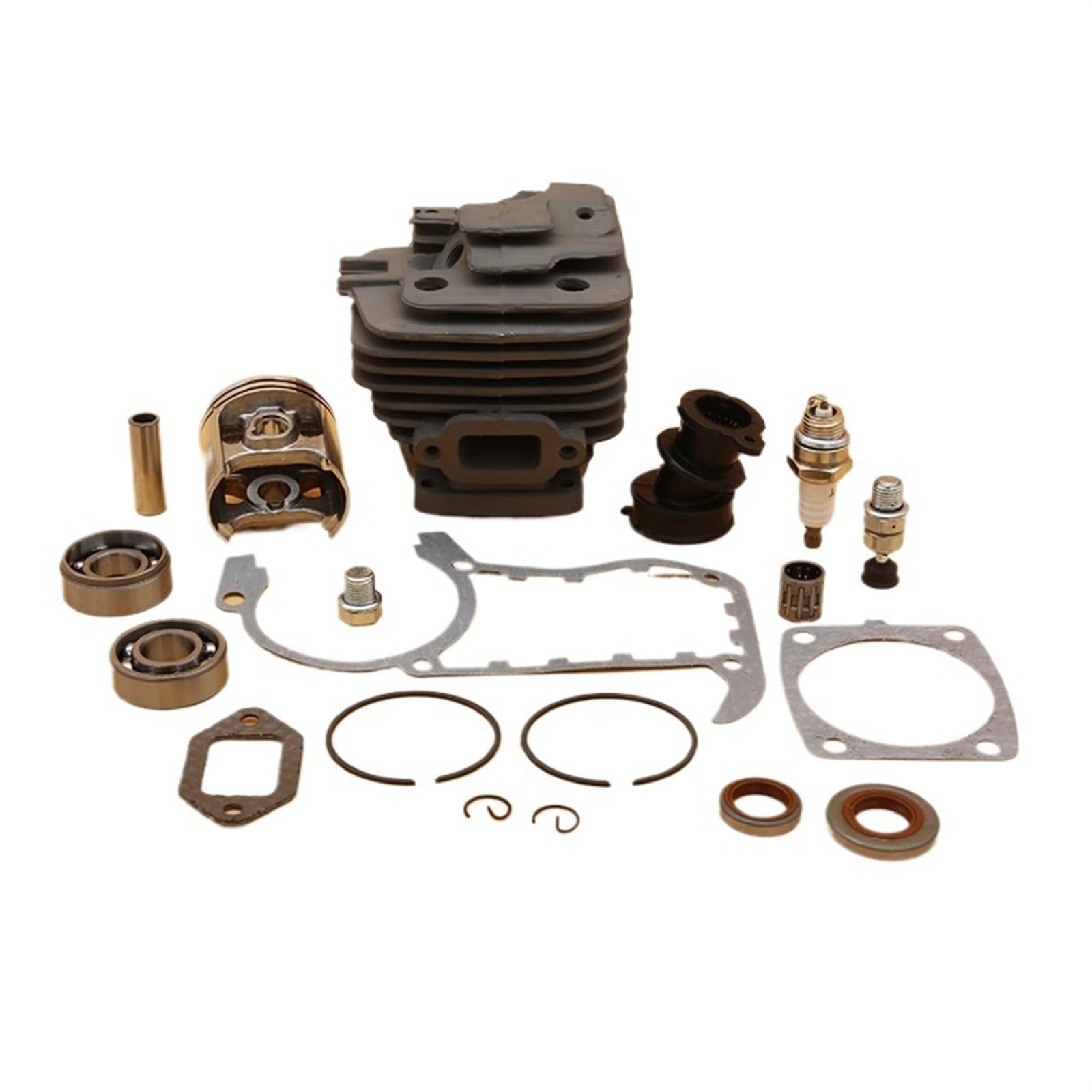 Zestaw uszczelek łożysk kolektora dolotowego cylindra tłokowego 47 mm, do pił łańcuchowych STIHL, MS361 MS 361 Części zamienne narzędzi Tłok cylindra do maszyn ogrodowych