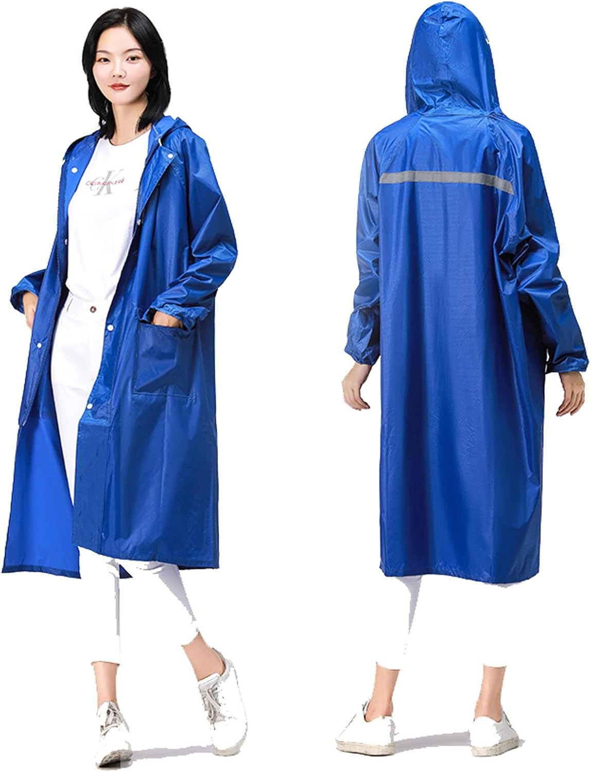 long slicker raincoat