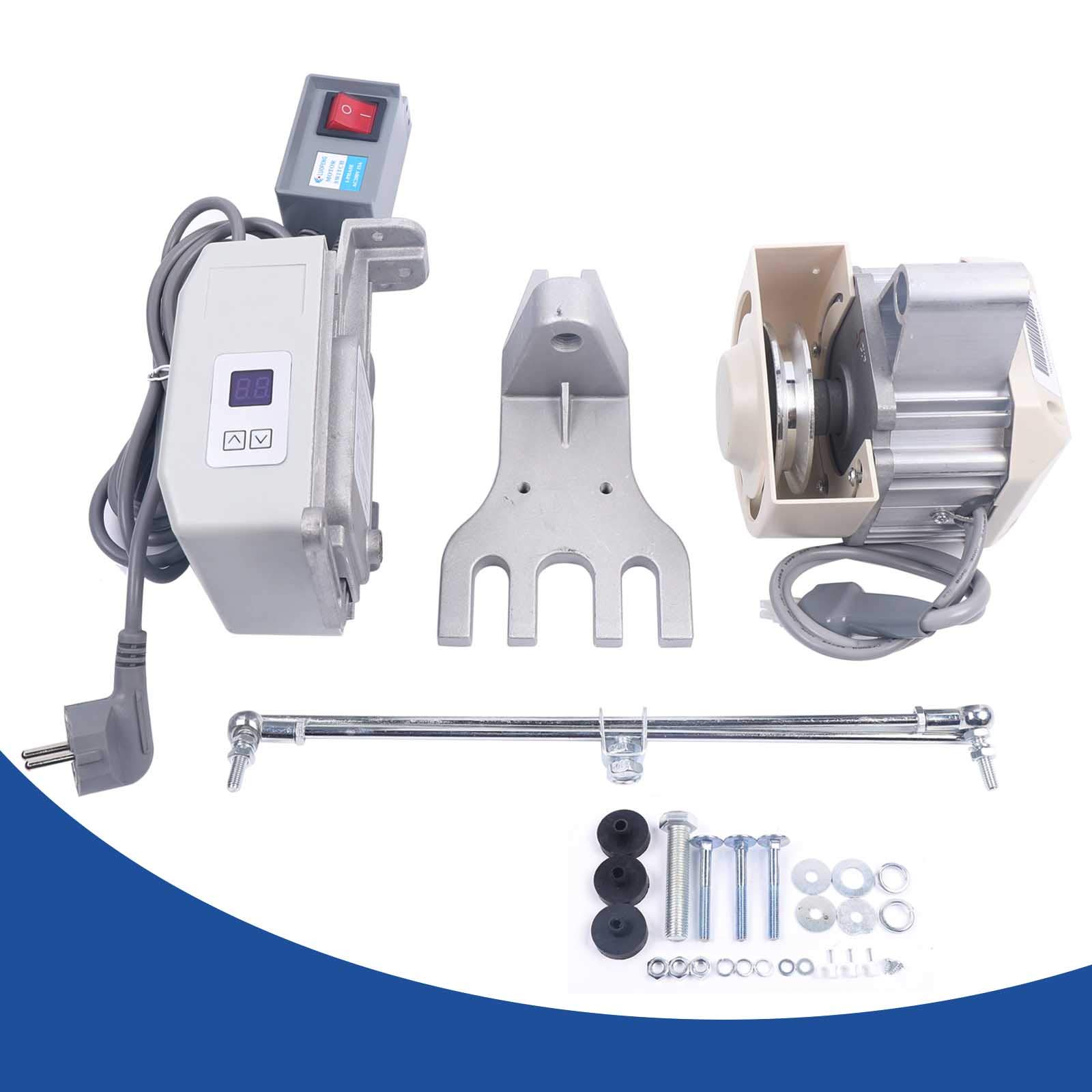 550W Industrie Nähmaschinenmotor Nähmaschine Sewing Machine Bürstenloser Motor für Industriemaschinen mit EU Stecker, Nähmaschine, 3000-4500 U/min,