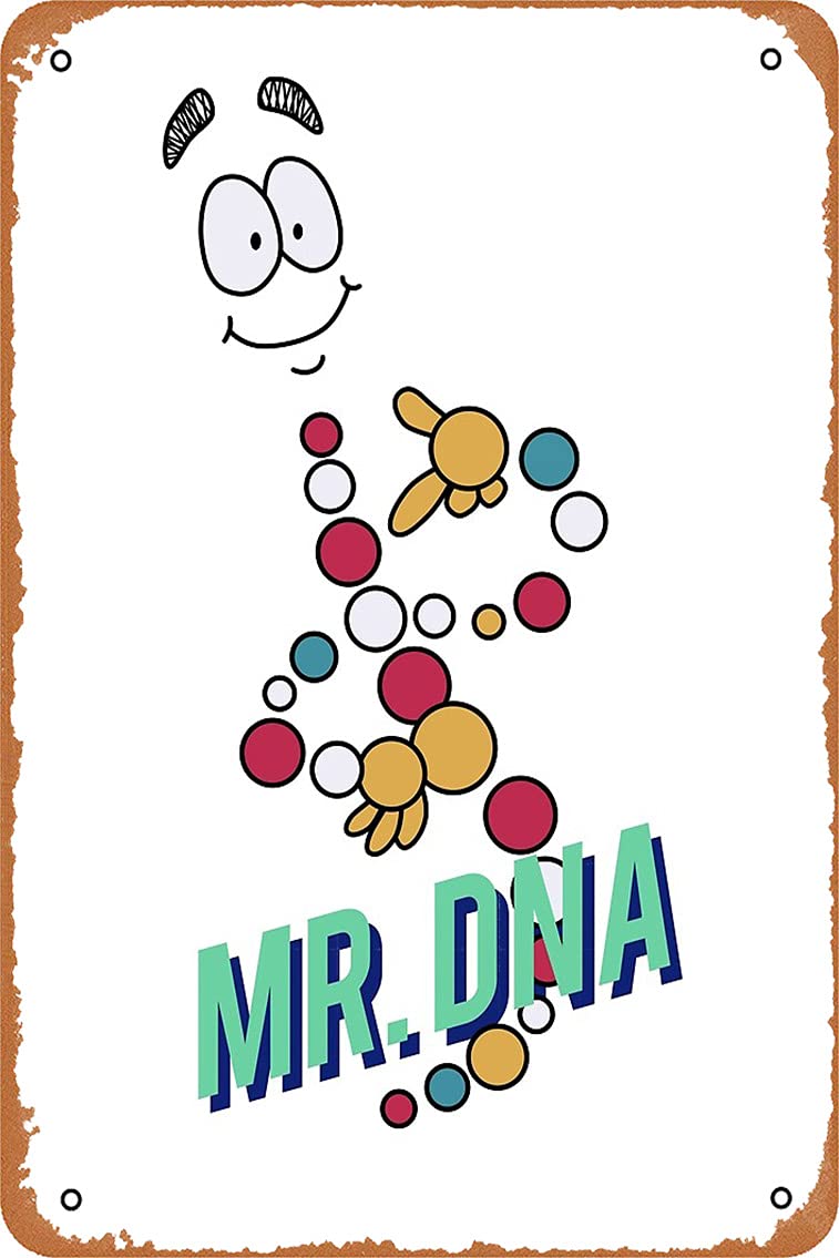 Amazon.co.jp: NIUMOWANG メタルサイン - Mr DNA - ジュラシック