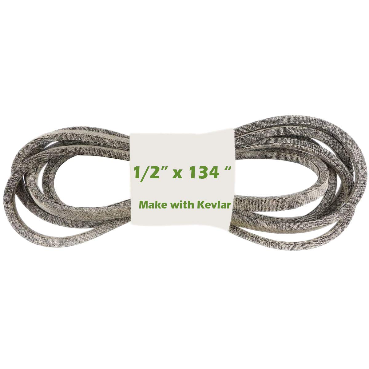 1/2 x 134" Cinghia del piatto di taglio del tosaerba Cinghia di trasmissione del trattore Crea con Kevlar Sostituisci per MTD/Troy-Bilt 754-04044 754-04044A 954-04044 954-04044A