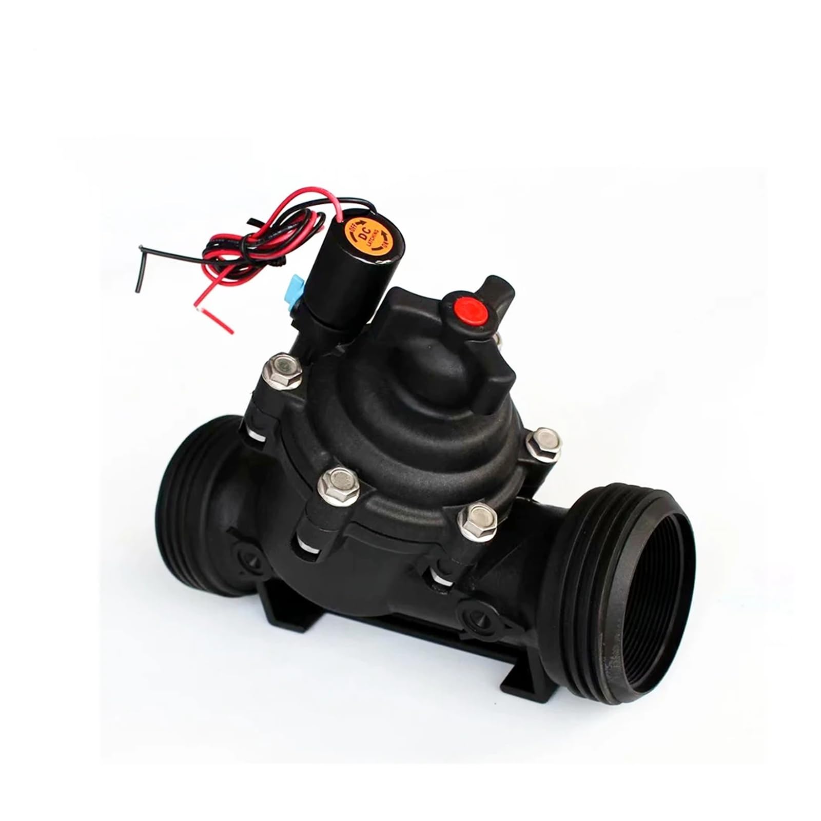 Booghigc 110Vac 2" Normally Closed Irrigation 220V 12V 24V Nylon Dn50 Farm(110Vac)