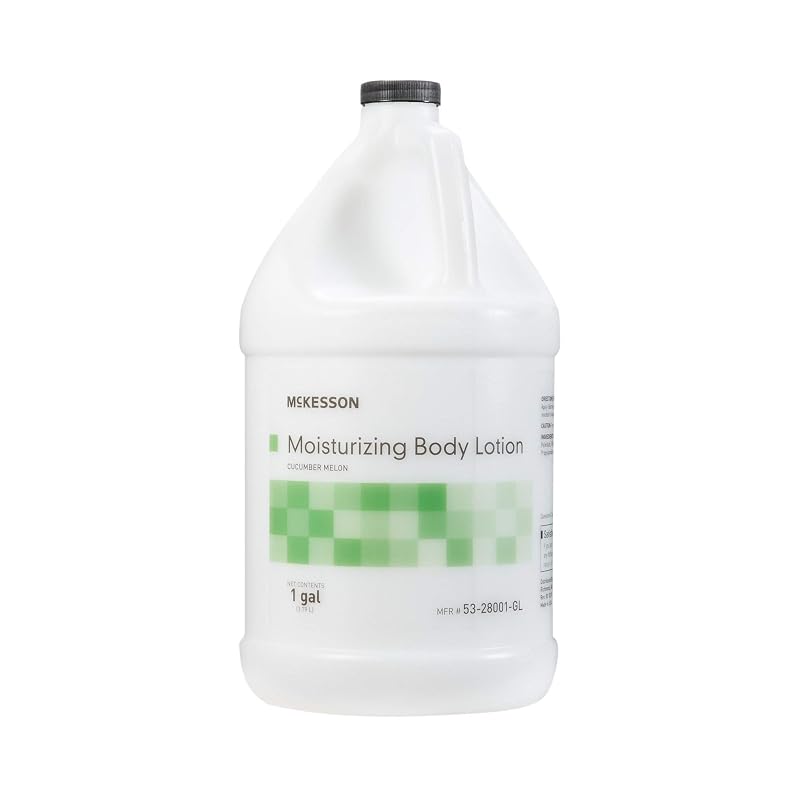 Loção hidratante para mãos e corpo McKesson, fragrância de pepino e melão, 3,79 L