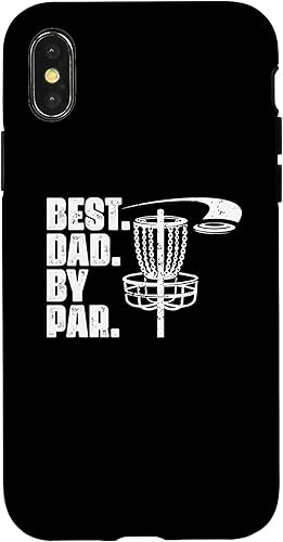 iPhone XXS Best Dad By Par Frisbee Disc Golfing Disc Golfer Case