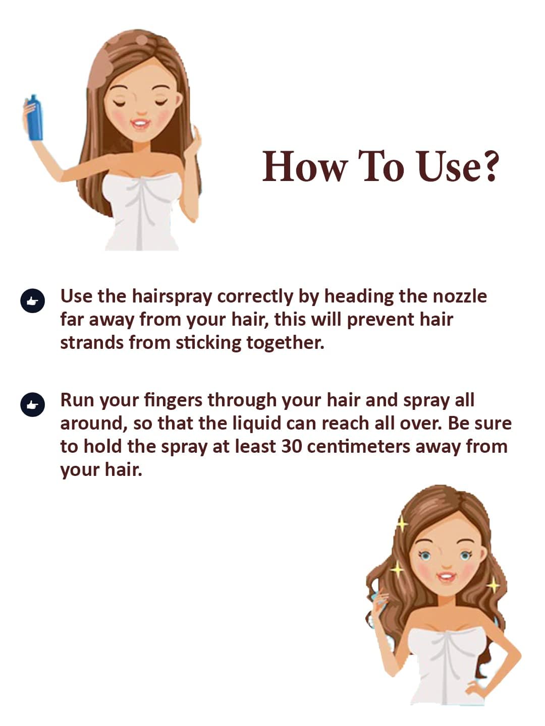 ZemGlam Regular Casual Nova Gold Super Hold Hair Spray 400 ML 2