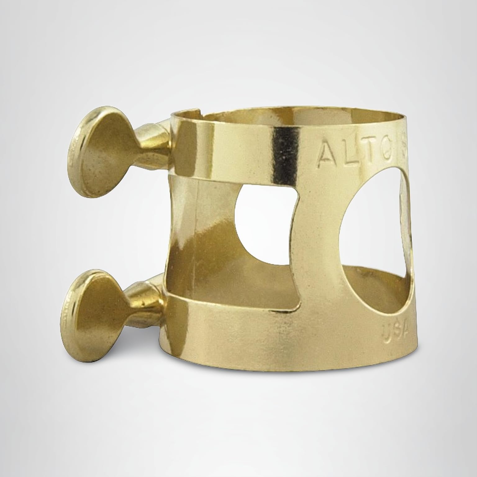Amazon.com: Yamaha Alto Saxophone Ligature (YAC 1607) Brass
