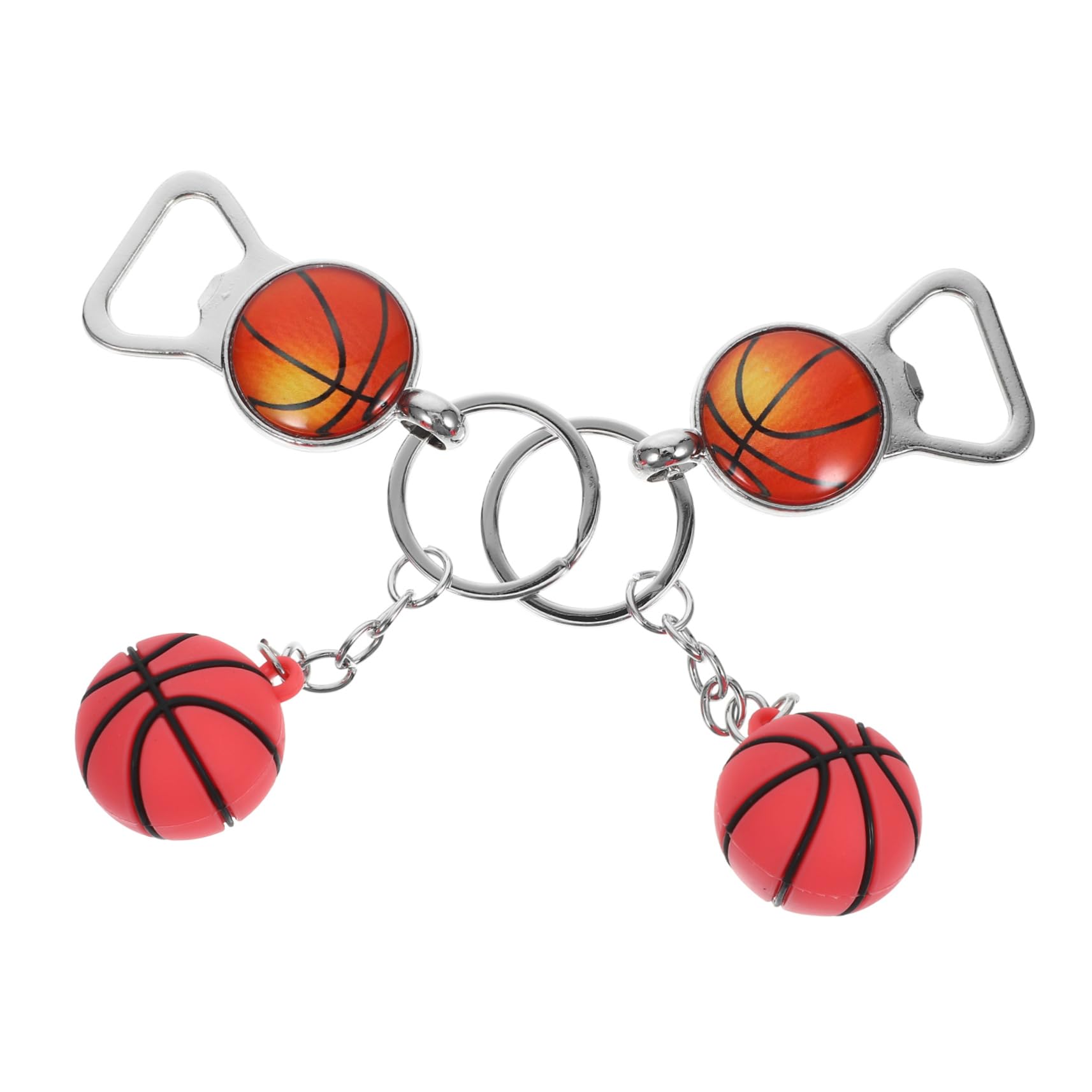 10piezas Abrebotellas De Baloncesto y Fútbol Herramienta Multifuncional Para Cerveza Barbacoa y Camping